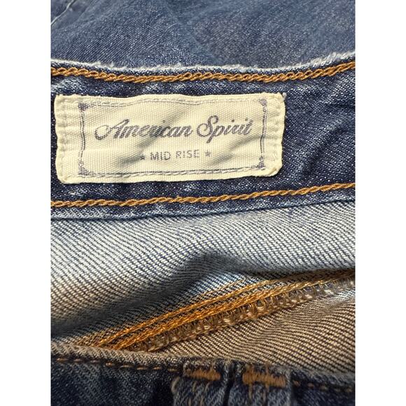 Tommy Hilfiger American Spirit Mid Rise Cropped Jeans Women’s 8 Light Wash - Picture 9 of 13